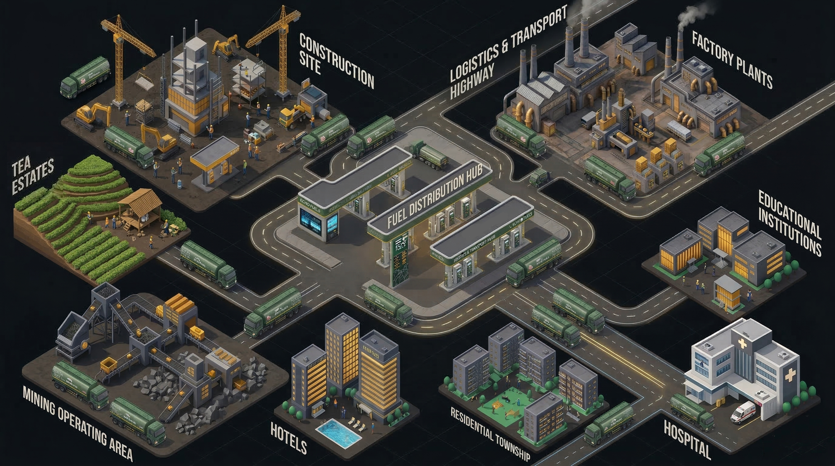 Who We Serve Diagram
